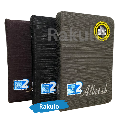 Buku Alkitab TB2 064 TI BL Motif Stripline oleh Lembaga Alkitab Indonesia