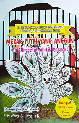 Merak Putih Yang Anggun ( The Graceful White Peacock )