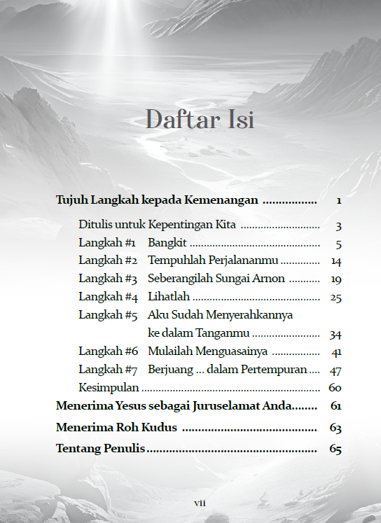 Buku Tujuh Langkah kepada Kemenangan – Seven Steps to Victory oleh Andrew Wommack