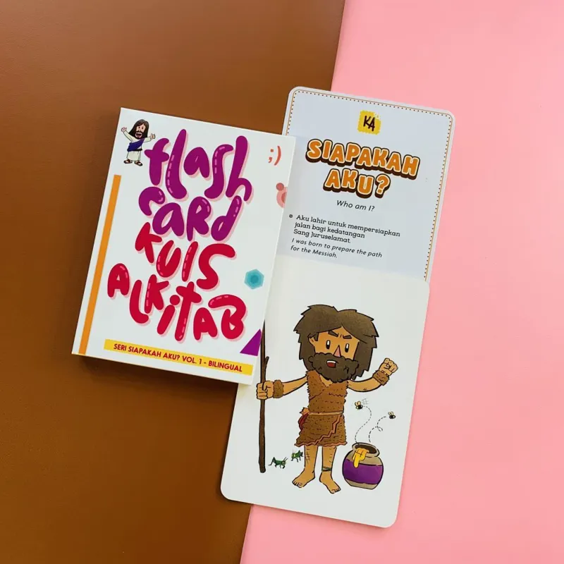 Flashcard kuis alkitab seri siapakah aku ? Vol.1 