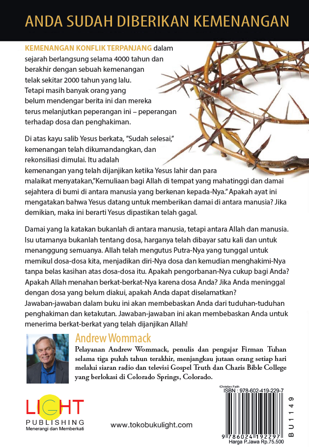 Buku Anda Sudah Diberikan Kemenangan oleh Andrew Wommack