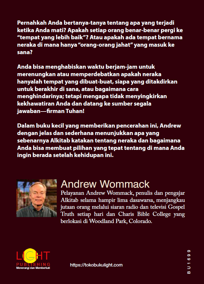 Buku Apa yang Alkitab Katakan tentang Neraka? oleh Andrew Wommack
