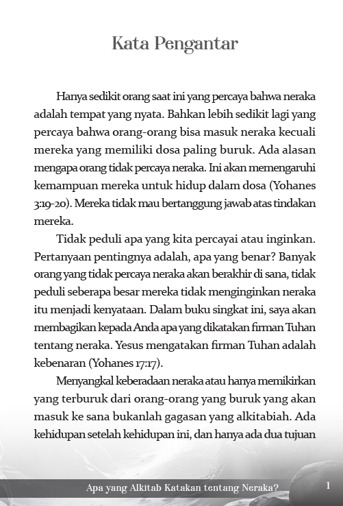 Buku Apa yang Alkitab Katakan tentang Neraka? oleh Andrew Wommack