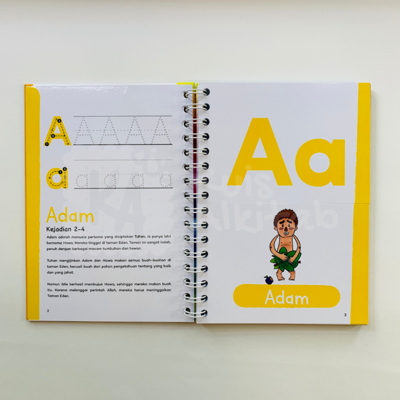 Tokoh alkitab pertamaku seri belajar huruf A-Z