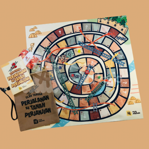 Ular tangga perjalanan ke tanah perjanjian lama  