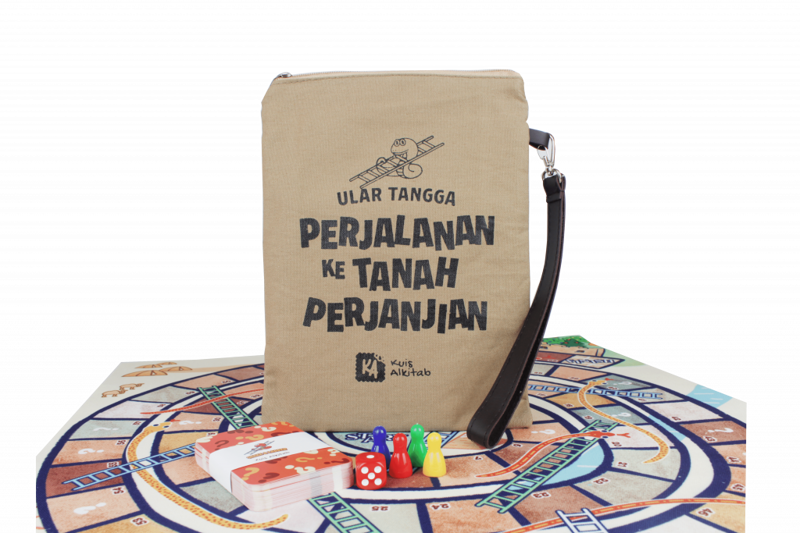 Buku Ular tangga perjalanan ke tanah perjanjian lama   oleh Kuis Alkitab