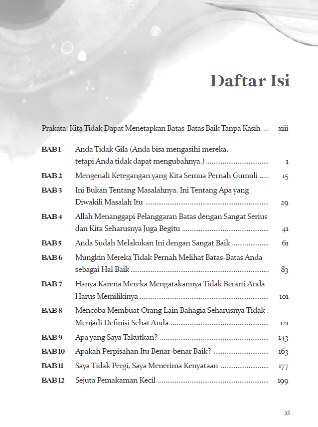 Buku Batas-batas Baik dan Berpisah oleh Lysa Terkeurst