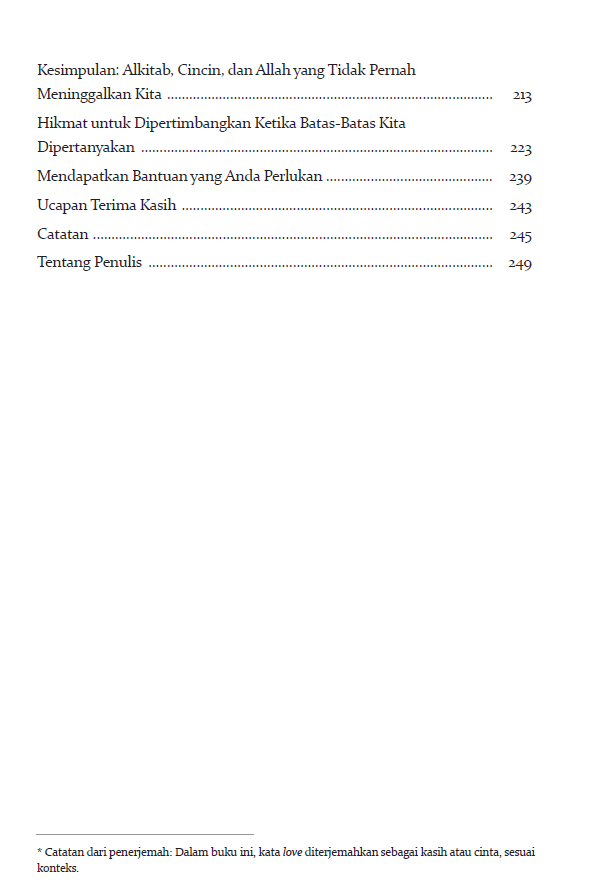 Buku Batas-batas Baik dan Berpisah oleh Lysa Terkeurst