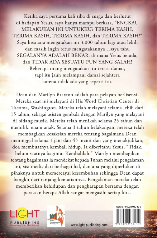 Buku Bertemu Yesus di Surga oleh Dean Braxton