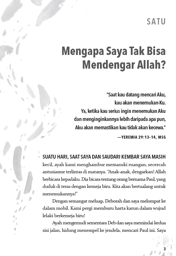 Buku Diciptakan untuk Mendengar Allah - Created to Hear God oleh Havilah Cunnington