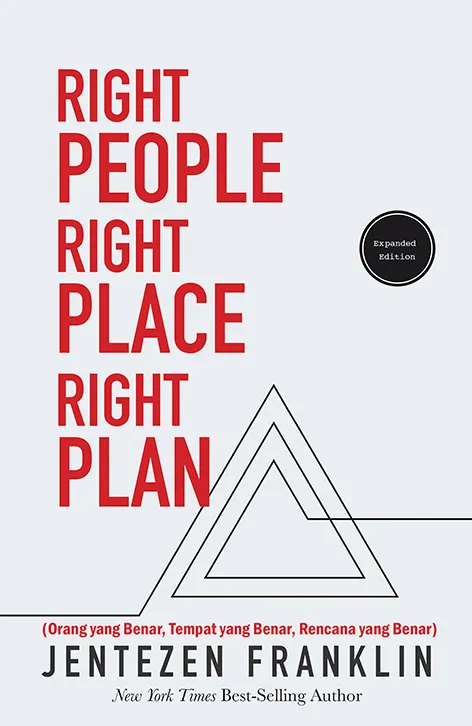Buku Right People, Right Place, Right Plan oleh Jentezen Franklin