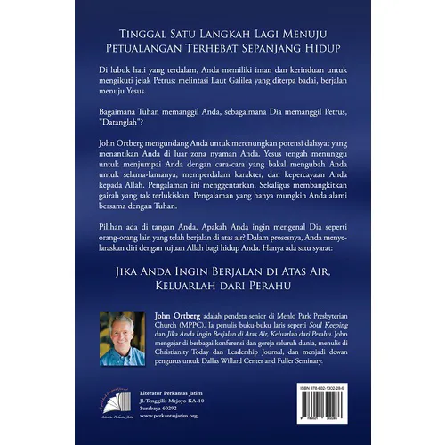 Buku Jika Anda Ingin Berjalan di Atas Air, Keluarlah dari Perahu oleh John Ortberg
