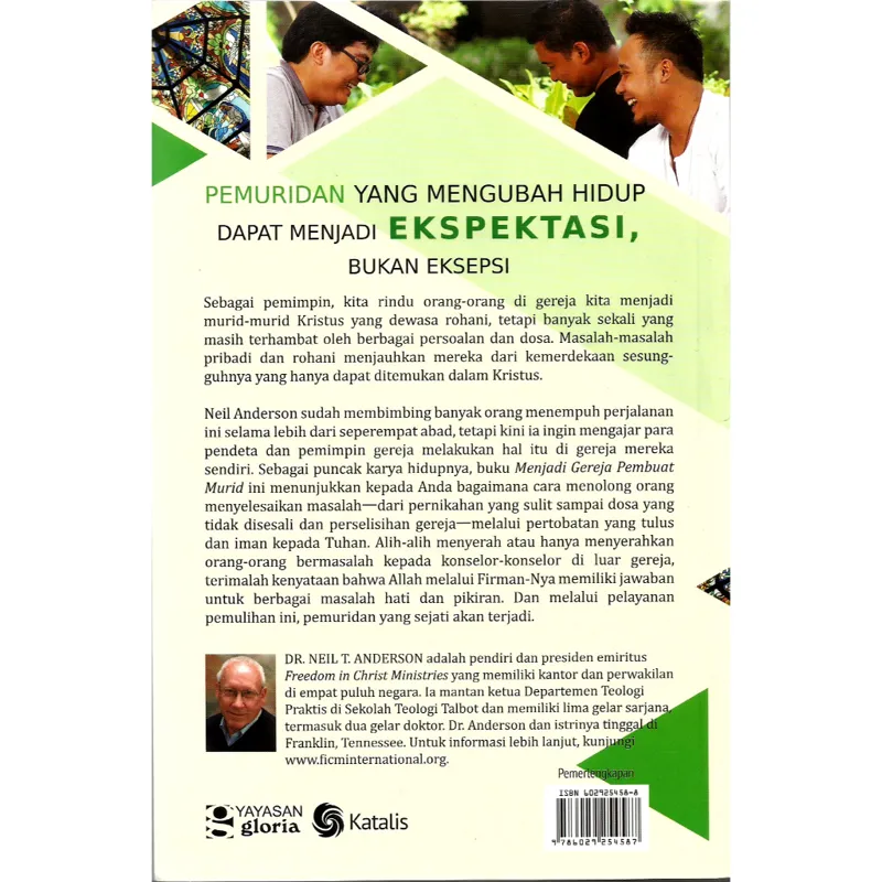 Buku Menjadi Gereja Pembuat Murid oleh Neil T Anderson