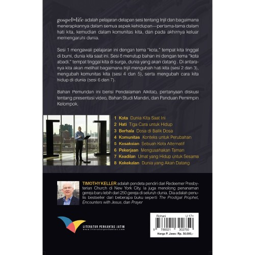 Buku Gospel in Life - Injil dalam Kehidupan oleh Timothy Keller