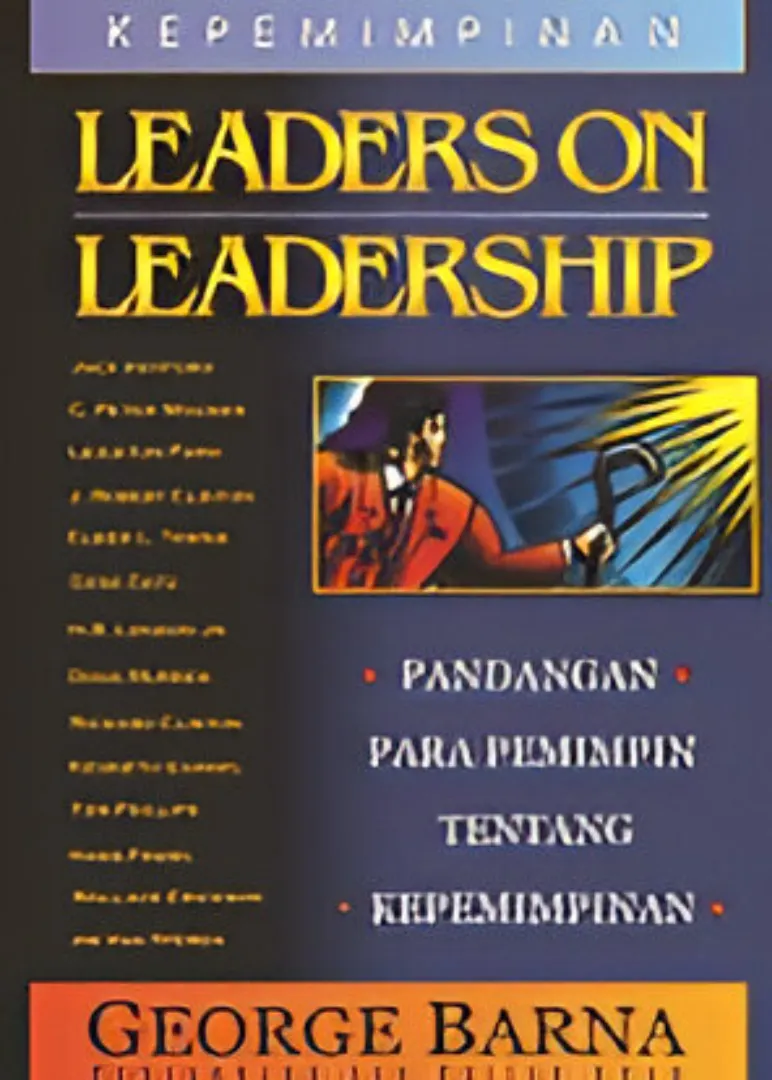 Buku Leaders on Leadership oleh George Barna