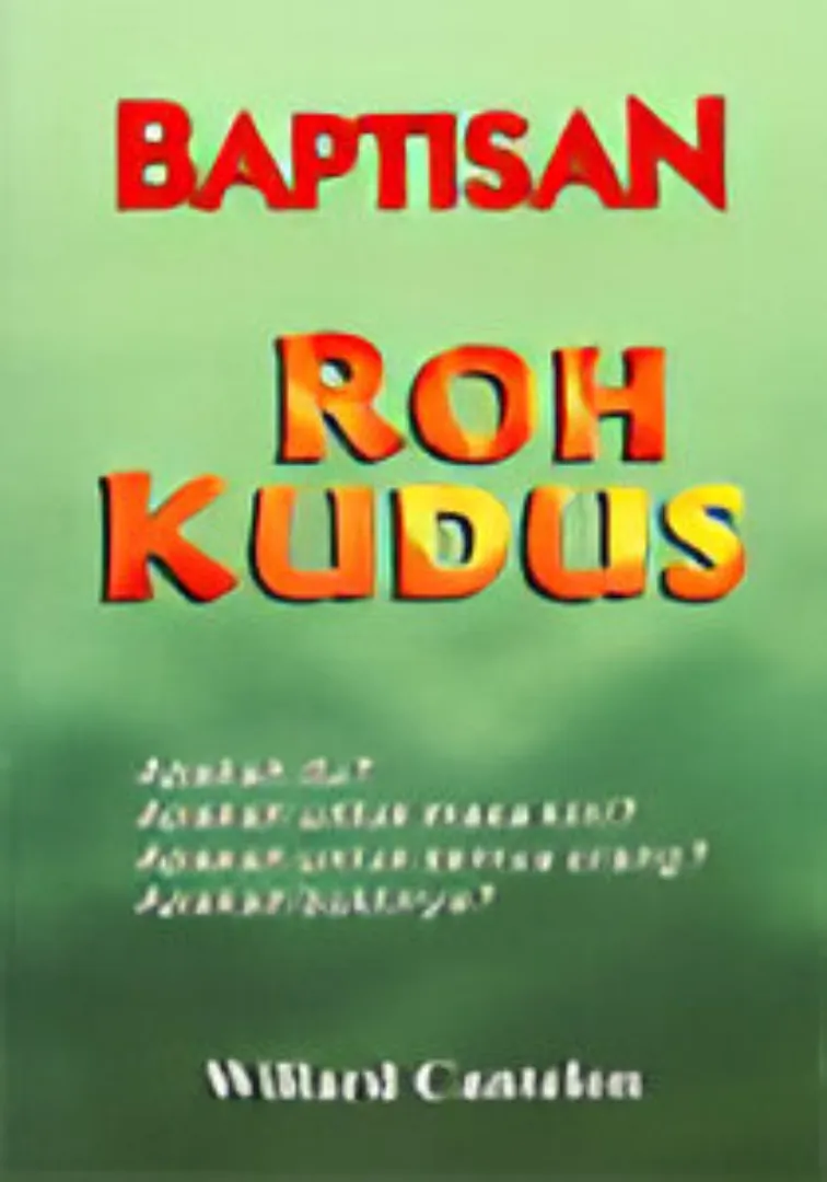 Buku Baptisan Roh Kudus oleh Willard Cantelon