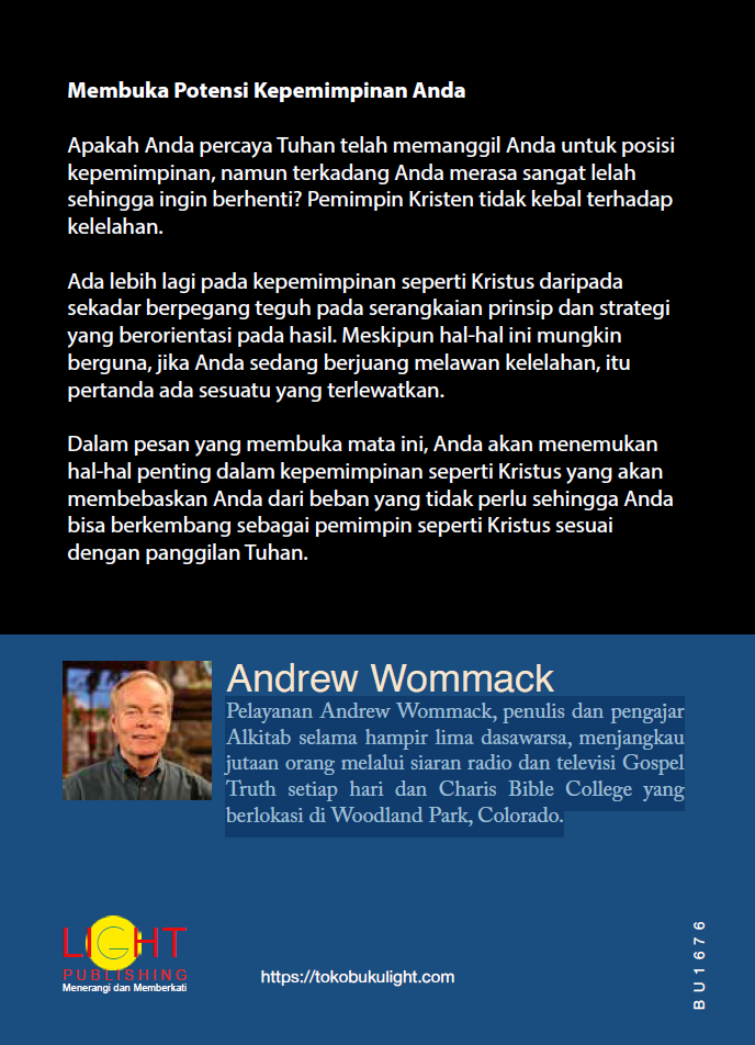 Sepuluh Hal Penting dalam Kepemimpinan Seperti Kristus – Ten Godly Leadership Essentials