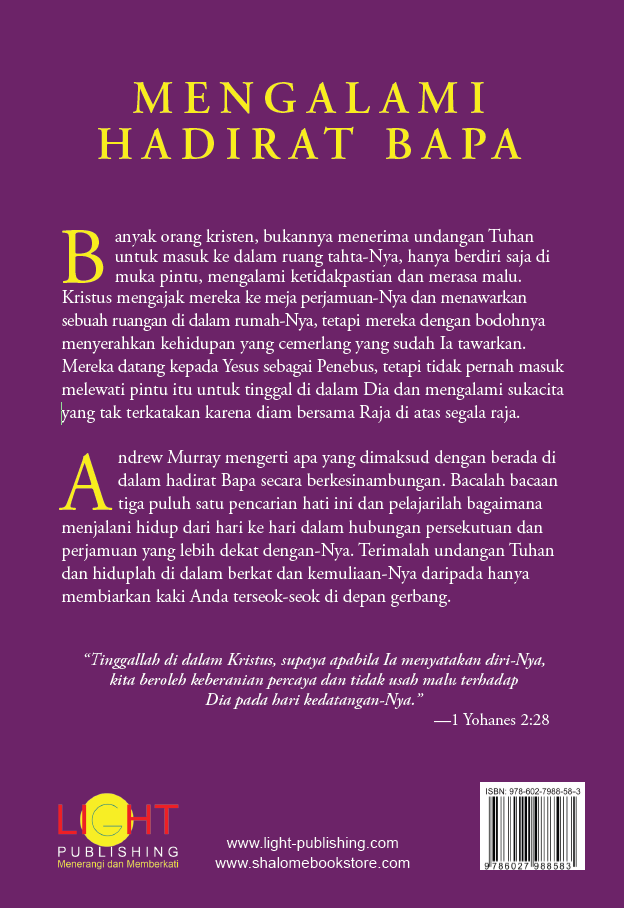 Tinggal di dalam Kristus