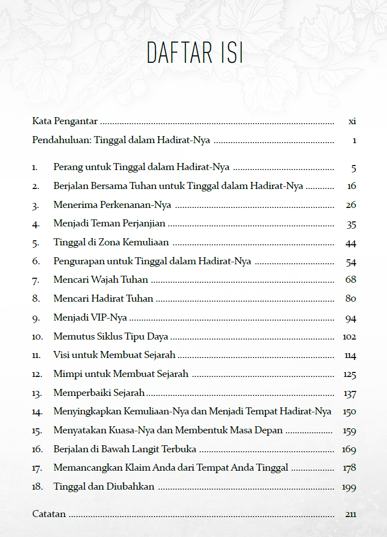 Tinggal dalam Hadirat-Nya – Abiding in His Presence – Chuck D. Pierce & Alemu Beeftu