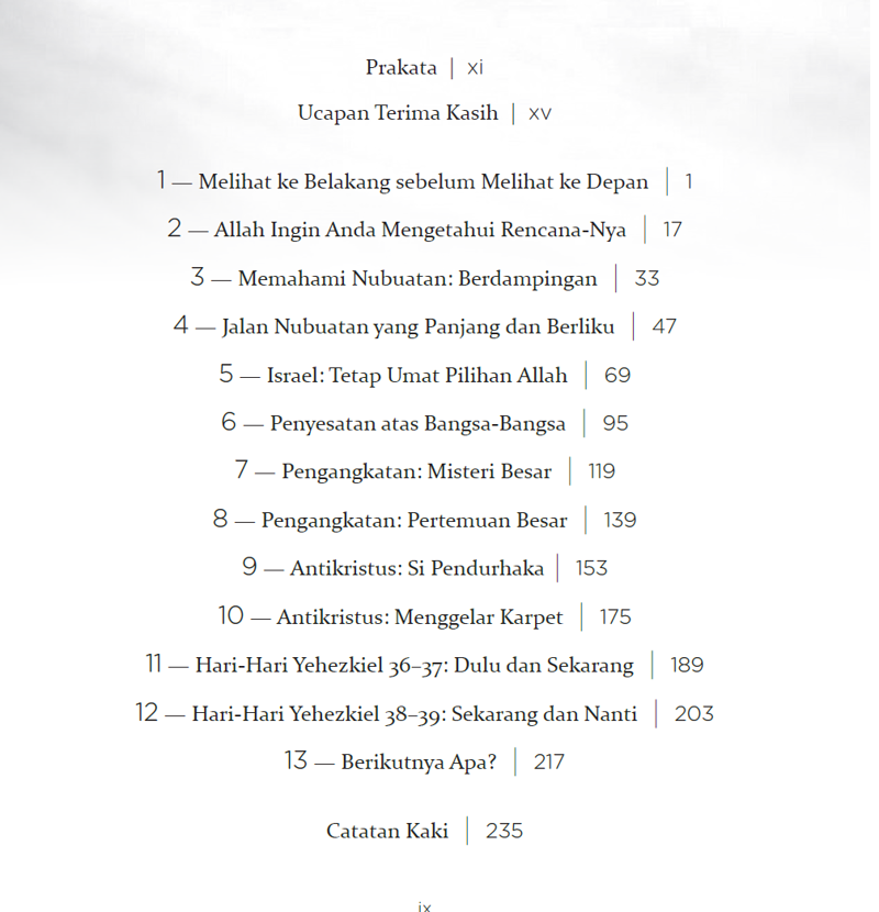 Waktu Terakhir – Amir Tsarfati – Buku Rohani Kristen