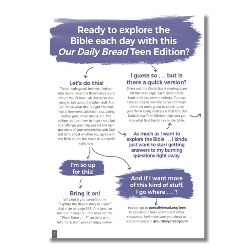Buku Our Daily Bread Teen Edition Volume 5 Renungan Harian English oleh DHD