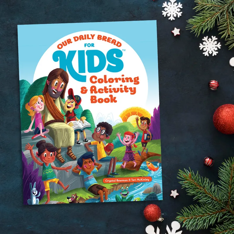 Buku Our Daily Bread for Kids Coloring & Activity Book Mewarnai dan Aktivitas Anak Kristen oleh Crystal Bowman,  Teri McKinley