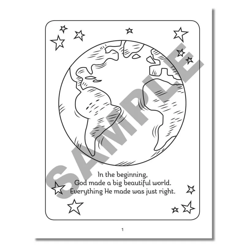 Buku Our Daily Bread for Kids Coloring & Activity Book Mewarnai dan Aktivitas Anak Kristen oleh Crystal Bowman,  Teri McKinley