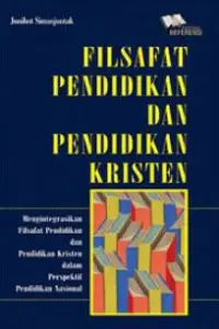 Filsafat Pendidikan dan Pendidikan Kristen
