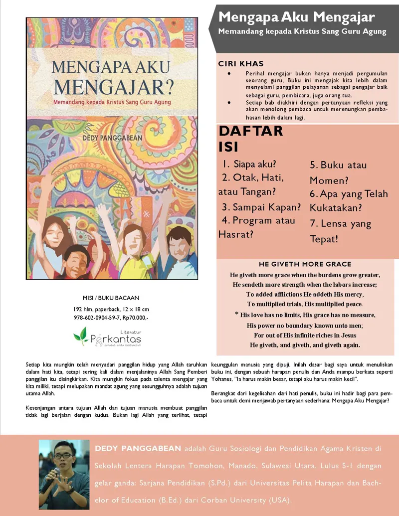 Mengapa Aku Mengajar? Memandang Kepada Kristus Sang Guru Agung