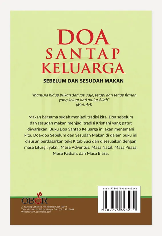 Doa Santap Keluarga