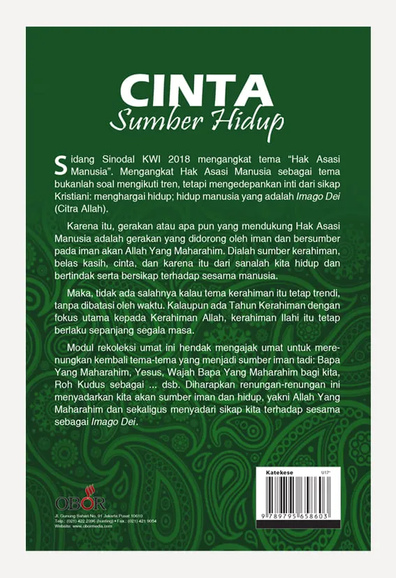Cinta Sumber Hidup – Buku Rekoleksi Umat