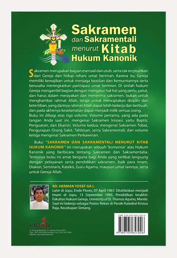 Sakramen dan Sakramentali Menurut Kitab Hukum Kanonik – Vol. 1