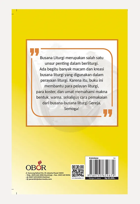 Panduan untuk Busana Liturgi