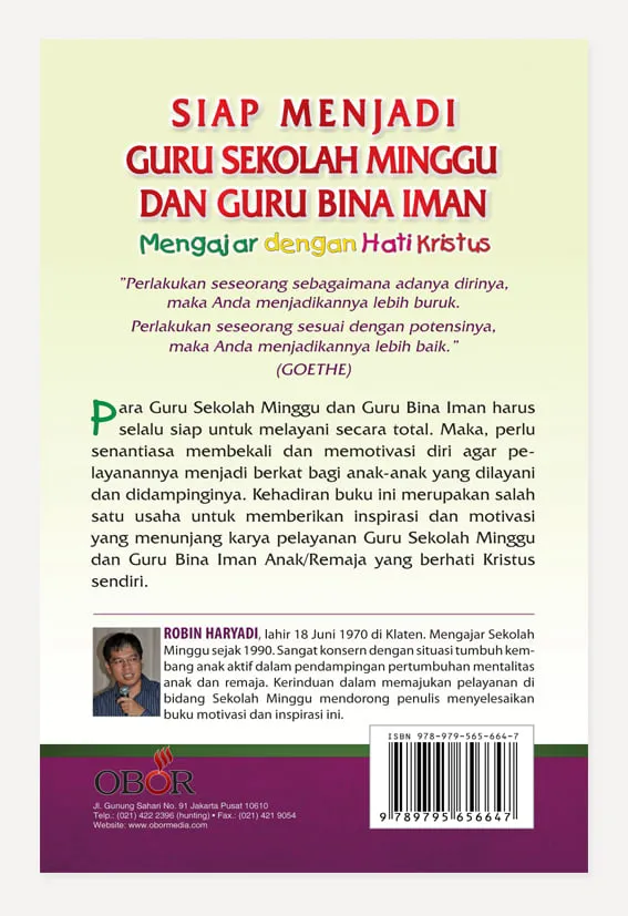 Siap Menjadi Guru Sekolah Minggu & Guru Bina Iman