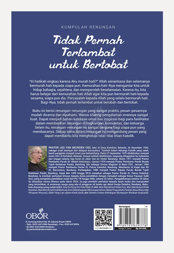 Tidak Pernah Terlambat untuk Bertobat