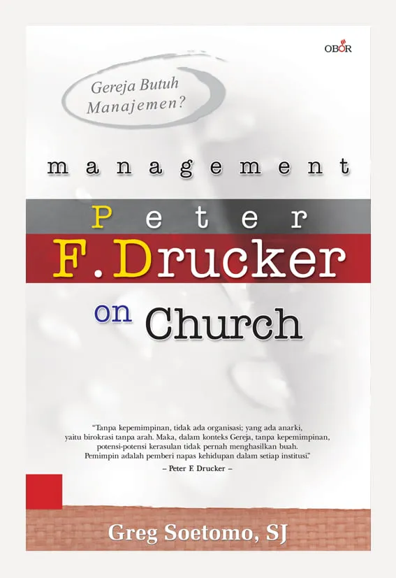Management Peter F. Drucker on Church