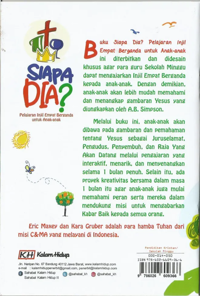 Siapa Dia? Pelajaran Injil Empat Berganda Untuk Anak-Anak