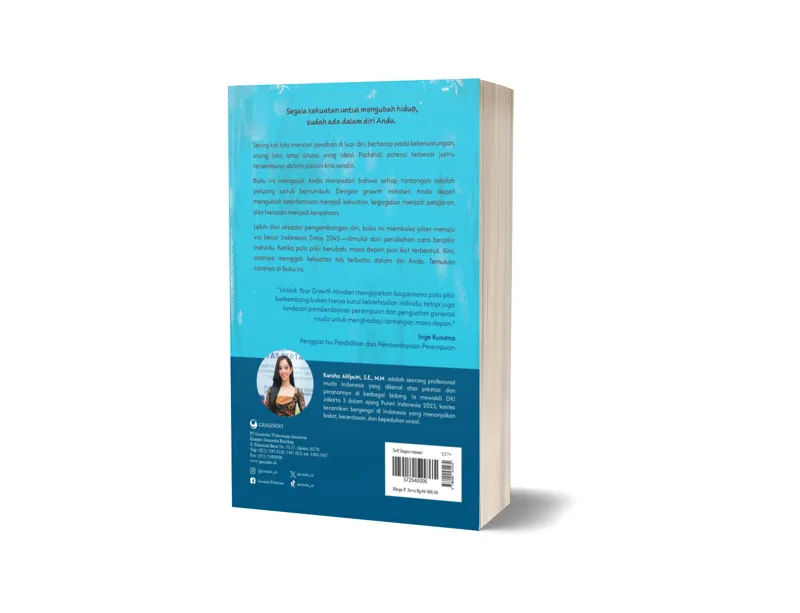 Buku Unlock Your Growth Mindset: Transformasi Berawal dari Pikiran oleh Karisha Alifputri