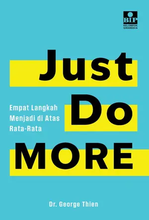 Buku Just Do More: Empat Langkah Menjadi Di Atas Rata-Rata