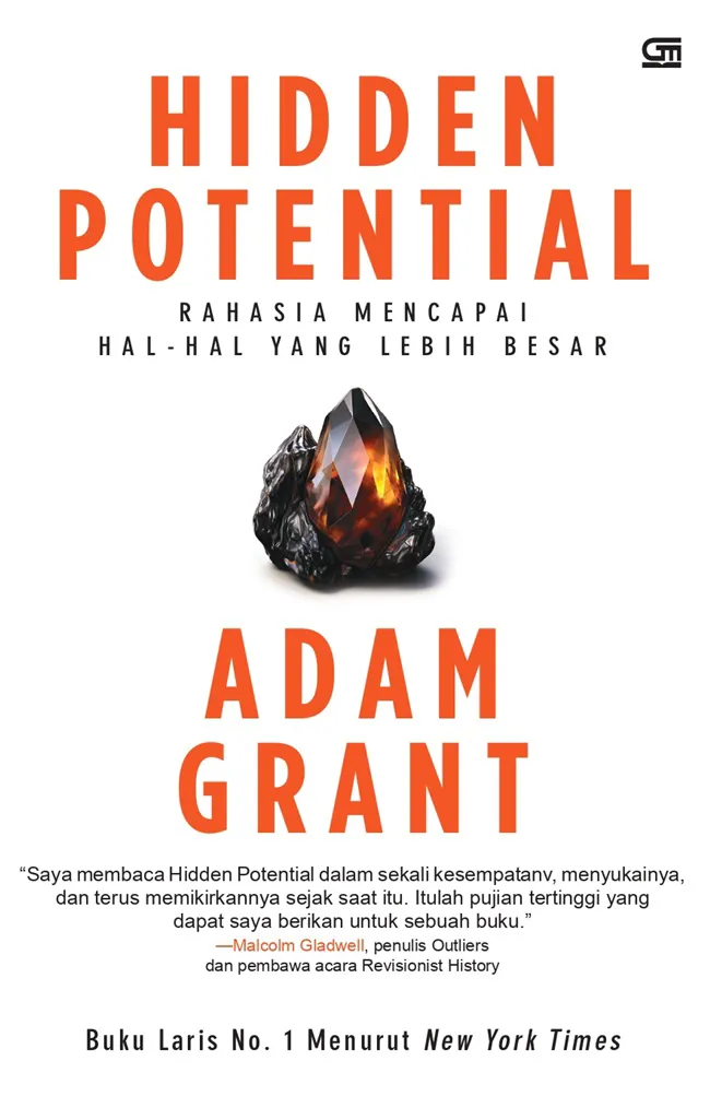 Buku Hidden Potential: Rahasia Mencapai Hal-Hal yang Lebih Besar oleh Adam Grant