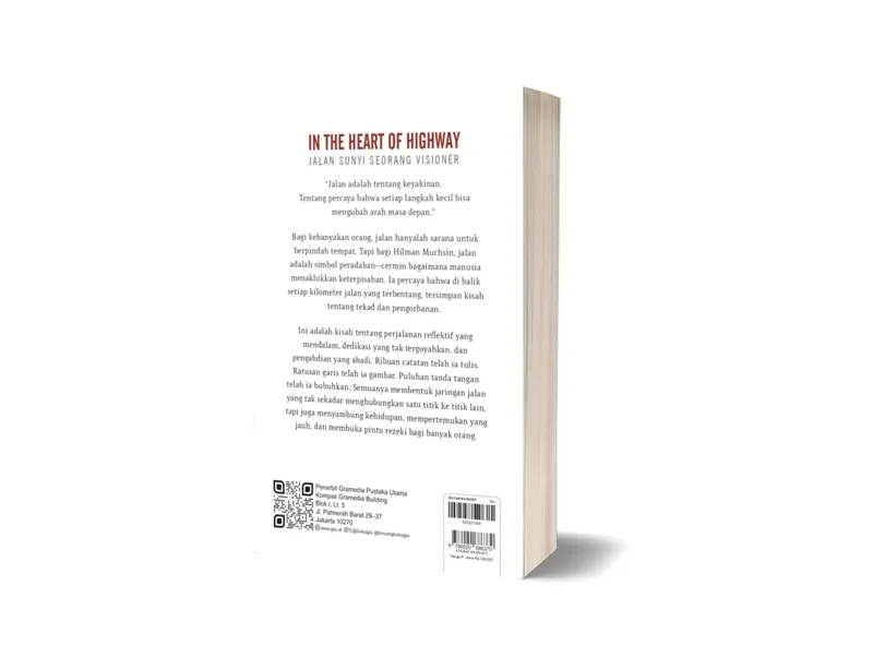 Buku In The Heart of Highway: Jalan Sunyi Seorang Visioner oleh Hilman Muchsin