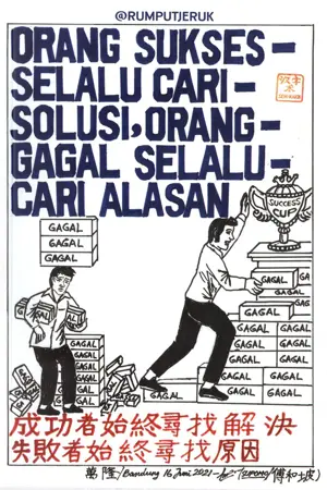 Orang Sukses Selalu Cari Solusi, Orang Gagal Selalu Cari Alasan