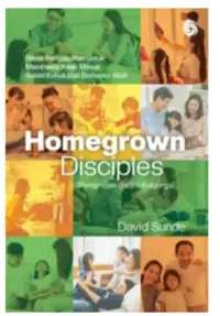 Homegrown Disciples Pemuridan dalam Keluarga