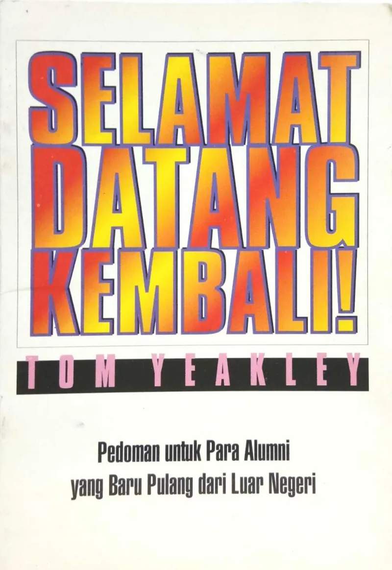 Buku Selamat Datang Kembali oleh Tom Yeakley