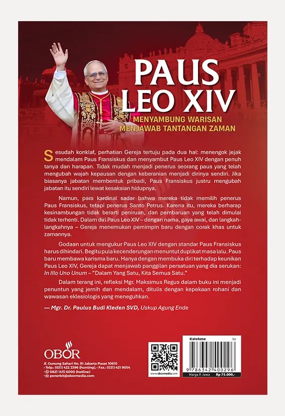 Buku Paus LEO XIV - Menyambung Warisan Menjawab Tantangan Zaman oleh Maksimus Regus