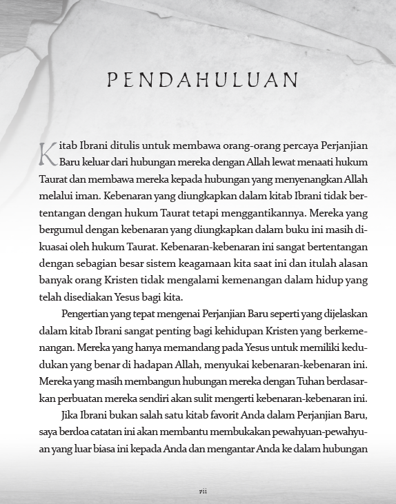 Buku Ibrani – Hidup dalam Realita Perjanjian Baru – Komentar Alkitab oleh Andrew Wommack