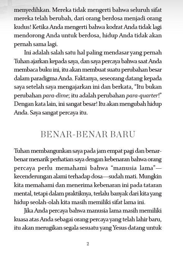 Buku Manusia Lama Sudah Mati – Akhirnya…Selamat Tinggal! oleh Andrew Wommack