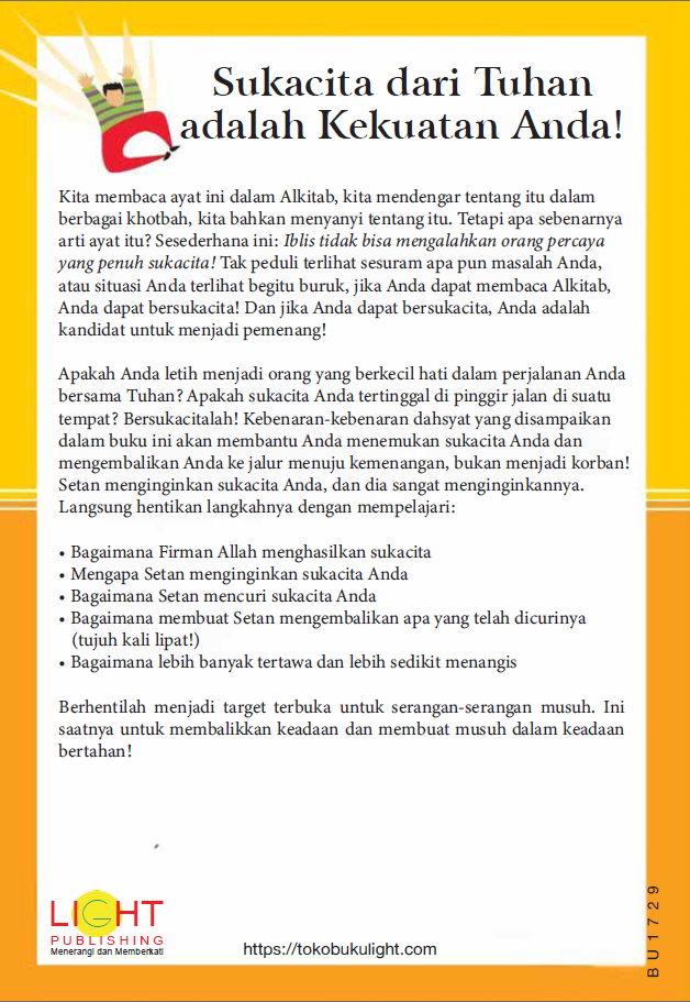 Buku Jika Setan Tak bisa Mencuri Sukacita Anda Ia Tak Bisa Menahan Milik Anda oleh Jerry Savelle