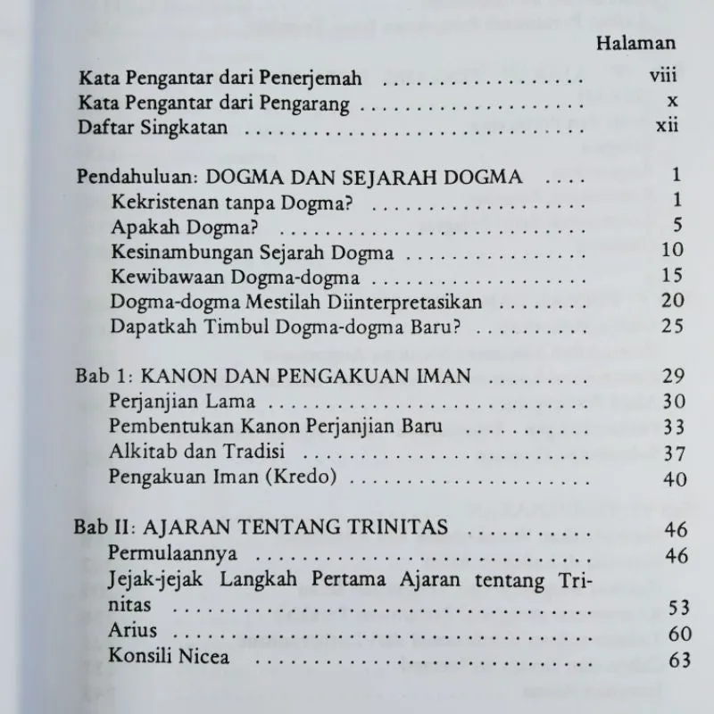 Buku Pengantar Sejarah Dogma Kristen oleh Bernhard Lohse