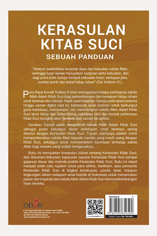 Buku Kerasulan Kitab Suci - Sebuah Panduan oleh  Albertus Purnomo OFM